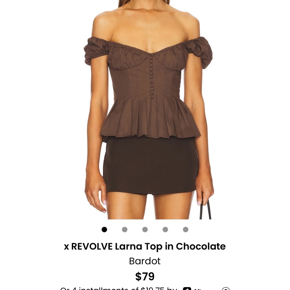 Bardot x Revolve Larna Top